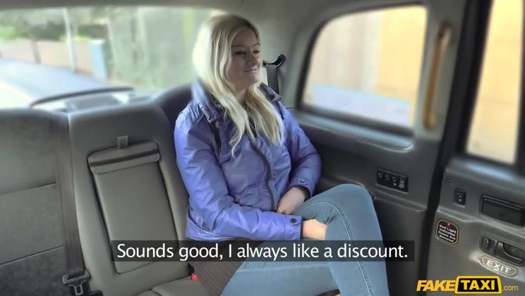 Blonde gets backseat discount